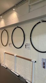エアリアルフープ　バレエばー完備！！
フープのスリング、カラビナございますが個人差があるため予めご了承ください - StudioAVA大阪 阿波座駅1分！24時間利用可の多目的スペース♪の設備の写真
