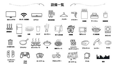 ※一部有料オプションが有り - 【THEATER淀川】 十三駅徒歩5分｜女子会｜ホムパ｜設備充実｜夜景🌃淀川 [76]の設備の写真