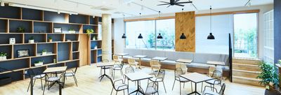 DMZ CAFE イベント貸切利用の室内の写真