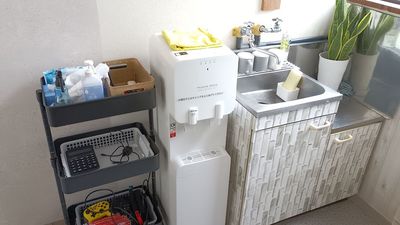 ウオーターサーバー、シンク - クリエイティブスペース武蔵小杉＆新丸子の室内の写真