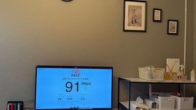 2025年6月ネット環境実測値です。※時間帯等で異なる場合がございます。 - 都心アクセス抜群🌟上質空間のレンタルスペース SPICA東扇町の設備の写真