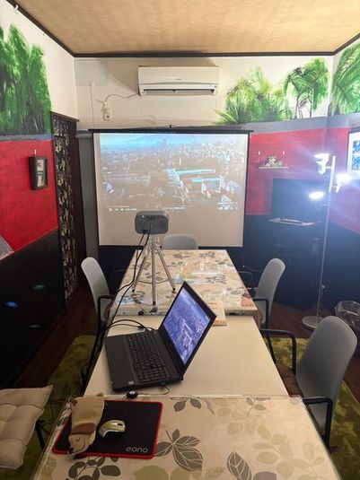 １日１組限定最大８人元喫茶店平屋・一戸建・庭付き♪ - アロハスぺ-スルーム