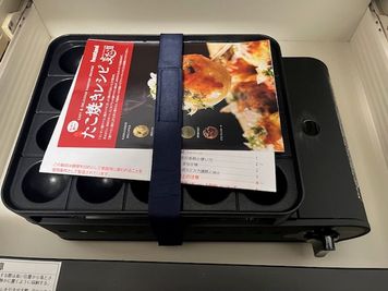 たこ焼き機（オプション） - レンタルスペース　ノックノック キッチン、庭付き　平屋のレンタルスペースの設備の写真