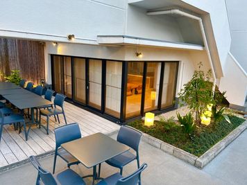 2025年5月時点のテラスの様子 - 【Tatami Room & Terrace】 Tatami Room & Terrace【パーティー/撮影】の室内の写真