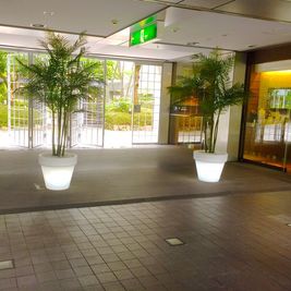中庭になります。この写真から見ると、左手側が、スペースになります。 - villa × terrace（ヴィラ アンド テラス） 高品質サロン内 エステルーム　※11/末まで導入キャンペーン中の外観の写真