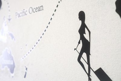 壁面がおしゃれで映える空間です。 - ブルースペース白金高輪 撮影スタジオ・動画撮影・チェキ会・控室の室内の写真