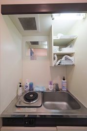 キッチン - ブルースペース白金高輪 撮影スタジオ・動画撮影・チェキ会・控室の室内の写真