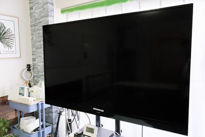 大型テレビあります。 - ブルースペース白金高輪 撮影スタジオ・動画撮影・チェキ会・控室の設備の写真