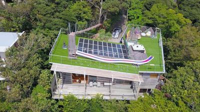 鎌倉山の頂上にある一棟貸別荘 - Kamakura Base Kamakura Base 鎌倉山　別荘一等貸し／スタジオの外観の写真
