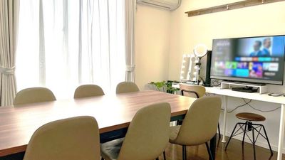 TVコンテンツは著作権の関係により画面にぼかしが入っております。ご了承下さいませ。 - レンタルスペース【ハープRoom】 🍀ハープcafeスタイル岡大裏【102】の室内の写真