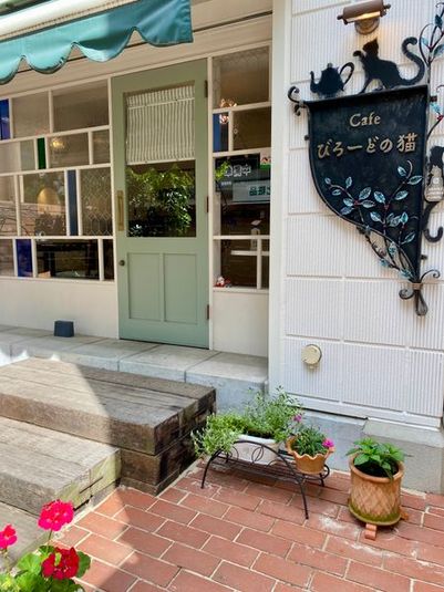 テラス付きレンタルスペース - びろーどの猫