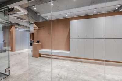 sharesalon/sharestudio MUUK平塚 share studio MUUK平塚の入口の写真