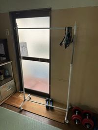 こちらのハンガー利用ください。 - レンタルスペースイマニシの設備の写真