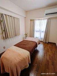B room 手動ベット有 - Salon Lala レンタルスペース エステベット付き　レンタルスペース　B ROOMの室内の写真