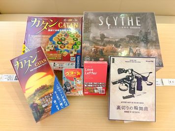 カタン・マダミスなど中量級ボードゲームを無償貸出しております。 - FEEEP秋葉原岩本町店 FEEEP秋葉原岩本町店｜半個室グループ席｜部屋番号8G（3階）の設備の写真