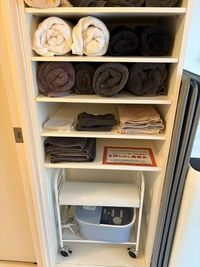 各種サイズのタオル（有料）ございます。 - LEGACY白金 24時間OK!!【白金高輪駅徒歩4分】完全個室プライベートサロンの室内の写真