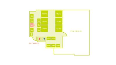 FEEEP銀座店 FEEEP銀座店｜1名用個室｜部屋番号2(PS)の室内の写真