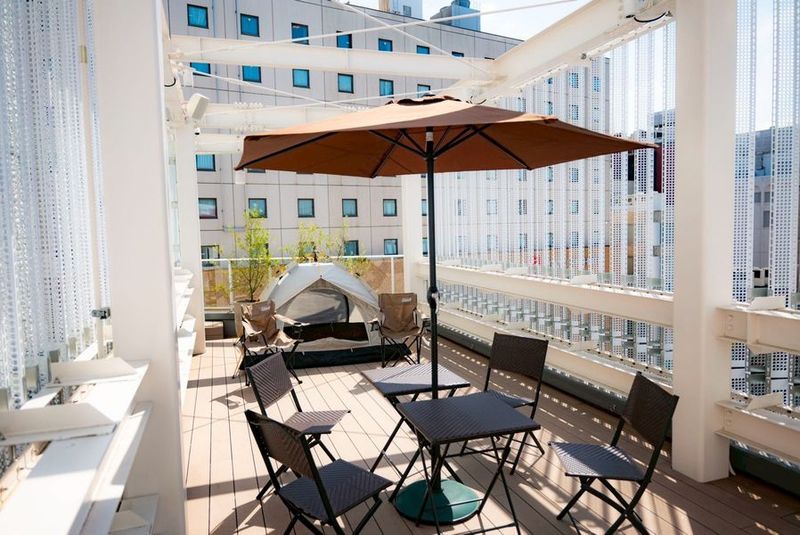 アイハーツタワー屋上 - halooSPACE＠吉祥寺　アイハーツタワー