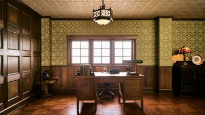 大正時代の書斎をイメージ - 奈良アンティークビル 奈良アンティークスタジオの室内の写真