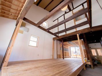 【建物前+土間+小上がり+キッチン】【近大通りに面する】近鉄長瀬駅から徒歩2分の古民家レンタルスペース - ながせのながやレンタルスペース