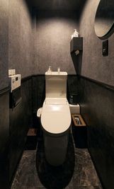 清潔なトイレ - Ｂａｒ凸〇の室内の写真