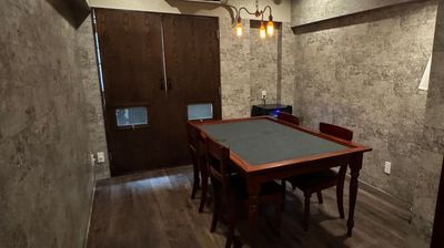 ボードゲーム使い放題！中世のお城風なお部屋で動画映えもします。ビンテージボドゲデスクで本格的に遊ぼう！ - 赤坂・溜池山王の貸スペース