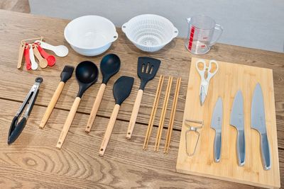 調理器具も各種完備！ - Aivicスペース池袋西口4号店の設備の写真