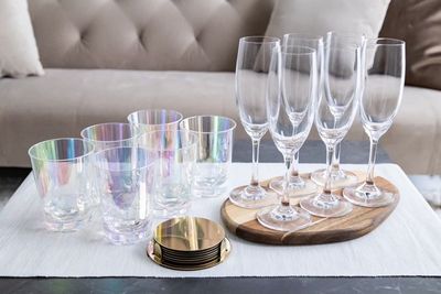 グラス類も取り揃えております✨✨ - Lulu(ルル)名駅 【公式】Lulu(ルル)名駅💚名駅徒歩5分、デザイナー装飾✨の室内の写真