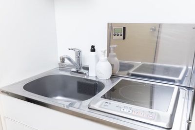 キッチン - Lulu(ルル)名駅 【公式】Lulu(ルル)名駅💚名駅徒歩5分、デザイナー装飾✨の室内の写真