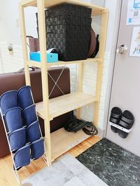 スリッパ４足 - プライベートサロンくろねこスタジオ 【JR大森駅東口徒歩6分】プライベートサロンくろねこスタジオの入口の写真