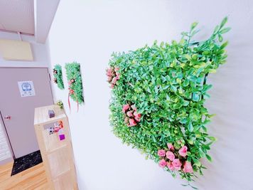 フェイクグリーンのモチーフ - プライベートサロンくろねこスタジオ 【JR大森駅東口徒歩6分】プライベートサロンくろねこスタジオのその他の写真