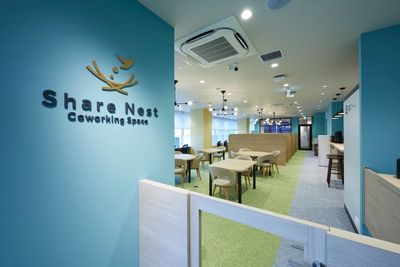 入り口 - Share Nest 仙川 個室ブース２の入口の写真