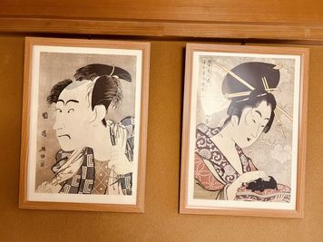 浮世絵ご用意しました！ - JK Studio 大宮 レンタルサロンスタジオの設備の写真