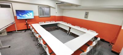 神田駅徒歩1分🌞最大20名(着席18名)👪エレベーター有👫無料Wifi🌟 - リンクスペース神田C