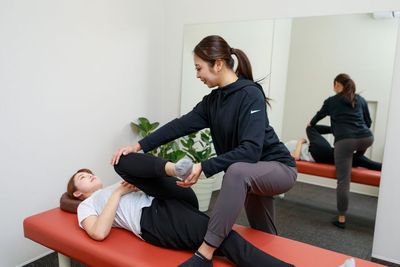 備品として枕もあります。 - 【新宿御苑前の新店舗】【完全個室型レンタルサロン】エステ・整体 新宿御苑前：完全個室レンタルサロンのその他の写真