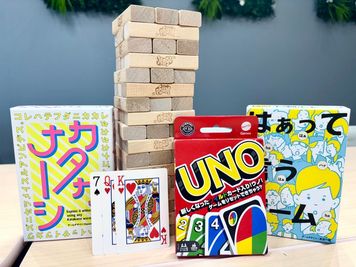 交流が深まるアイスブレイク用ボドゲ完備！ - [Good Space会議室] 新宿豊栄ビル201 アクセス良好｜入室簡単｜会議・面談・オフ会・ボドゲ[36]の設備の写真