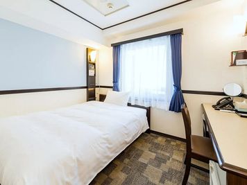 【東横INN伊勢松阪駅前】ホテルの綺麗な客室でお得なデイユースプラン♫個室リモートワークに最適✨【シングル】 - 東横INN伊勢松阪駅前