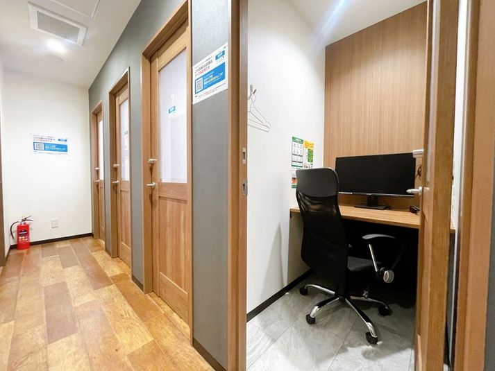 1名個室(ブース10) - いいオフィス神田