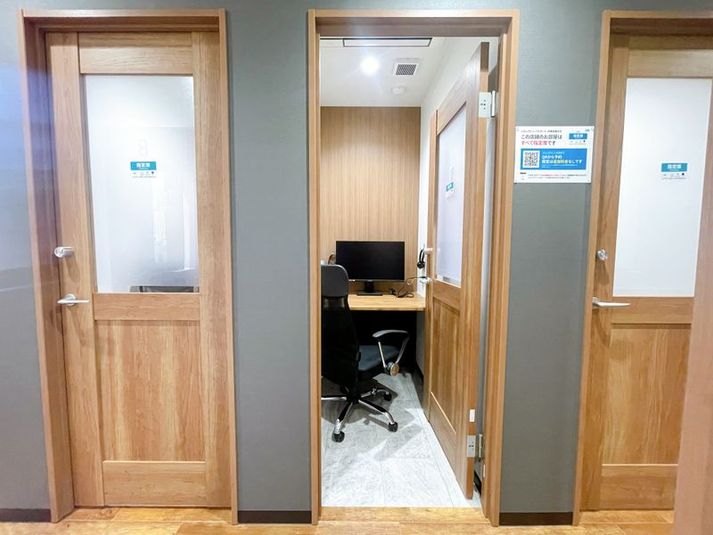 1名個室(ブース10) - いいオフィス神田