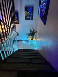 階段部分写真１ - サカマチ灯響（サカマチNEON） アウトドアスペース付きRoof Top BAR!!の室内の写真