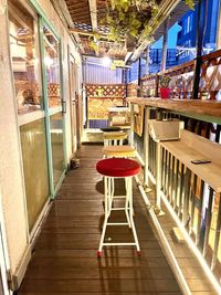 ウッドデッキ - サカマチ灯響（サカマチNEON） アウトドアスペース付きRoof Top BAR!!の室内の写真