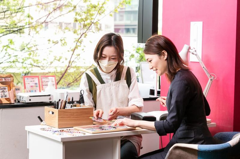 Ⅾ→STARTのネイルスペースB（A～D　4ヶ所あります） - 【名古屋矢場町3分NYスタイル空間】D→START名古屋栄本店