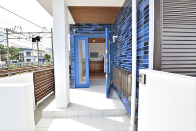 Grand Bleu 2階建て一軒家まるごと貸切の入口の写真
