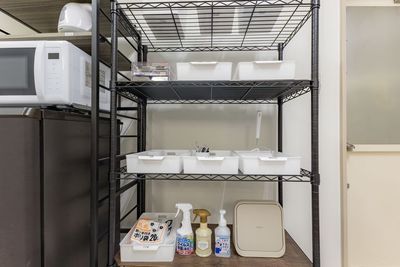 これらはご自由にご利用いただけます🙇‍♀️ - Room Gray (ルームグレー) 新橋店 Room Gray (ルームグレー) 新橋店（〜10名様）の設備の写真