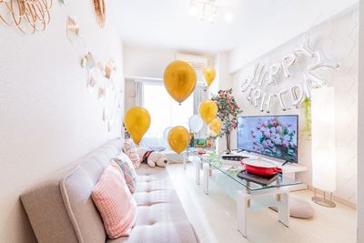 RECO川崎(Renew) キッチン付きの韓国風パーティールームの室内の写真