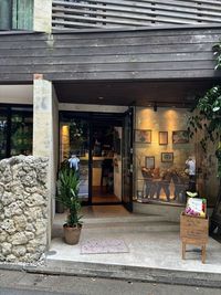 店舗入り口 - kitchen couleur キッチン付レンタルスペースの入口の写真