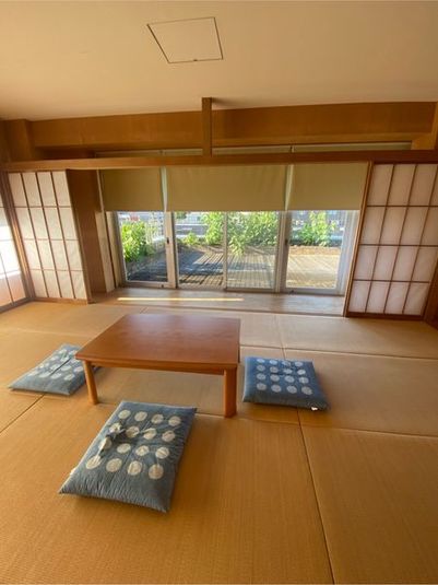 障子とテラス側のロールスクリーンを開けたところ - M SQUARE（エムスクエア） 和室の室内の写真