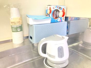 フリードリンクコーナー - レンタルサロンひだまり レンタルサロンひだまり💎新大阪御堂筋南改札店の設備の写真