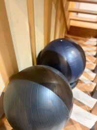 バランスボール２個ご利用頂けます。 - 倉敷・和モダン レンタルスペース 【一棟貸 ver.】倉敷・和モダン レンタルスペースの室内の写真