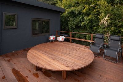 2階ウッドデッキ - Community Hub 階 一棟貸切 ⭐️8時間以上のご利用でお得！の室内の写真